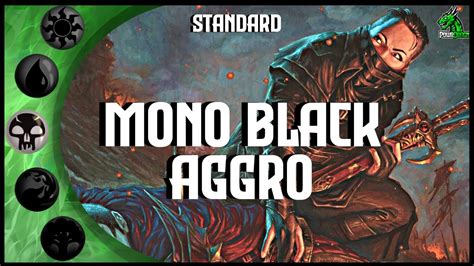 MONO BLACK ZOMBIES AGGRO Standard Deck MID MTG Arena Magic Arena