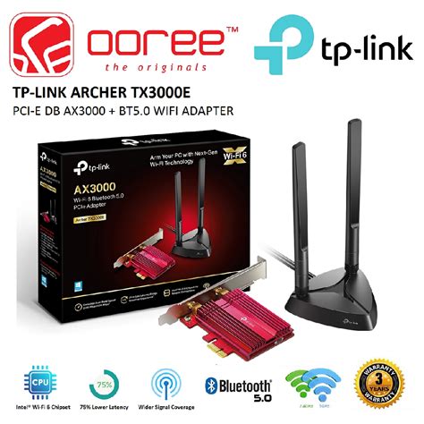 Tp Link Archer Tx E Ax Intel Wi Fi Chipset Bluetooth Pcie