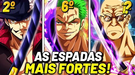 AS 10 ESPADAS MAIS PODEROSAS DE ONE PIECE E SEUS PODERES EXPLICADOS