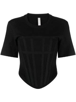 Dion Lee Corset Bodice T Shirt Farfetch