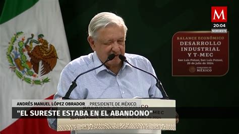 AMLO Insta A Sheinbaum A Priorizar El Sureste Mexicano Grupo Milenio