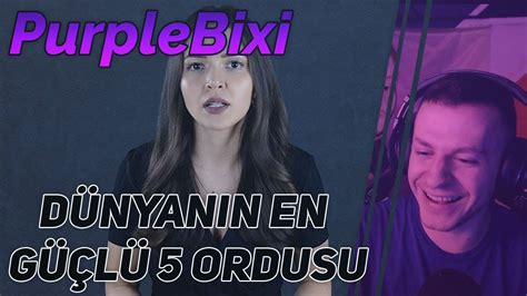 PurpleBixi DÜNYANIN EN GÜÇLÜ 5 ORDUSU 2021 İzliyor YouTube