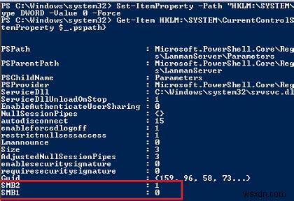 WindowsでSMBプロトコルバージョンを確認有効化または無効化する方法は