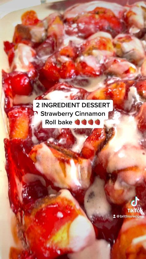 Strawberry Cheesecake Cinnabon Rolls Rezepte Lecker Snacks