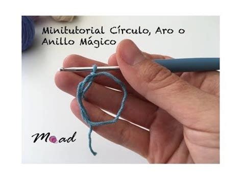 Mini Tutorial C Rculo Aro O Anillo M Gico A Crochet Youtube Anillo