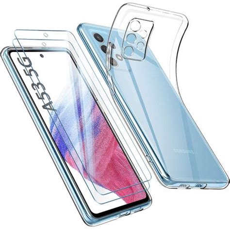 Coque Pour Samsung A53 5G Silicone Liquide Protection Transparent