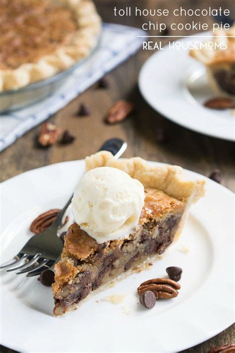 Toll House Chocolate Chip Cookie Pie Recipe Just A Pinch Recipes