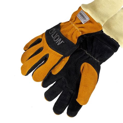 Lion Commander Nfpa Wristlet Cadet Firefighting Gloves