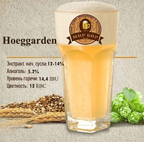 Зерновой Набор "Hoegaarden"( Хугарден Клон) на 30 Литров Пива — Купить ...