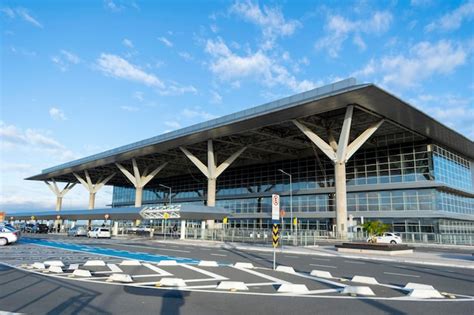 Premium Photo Facade Of Viracopos International Airport In Campinas