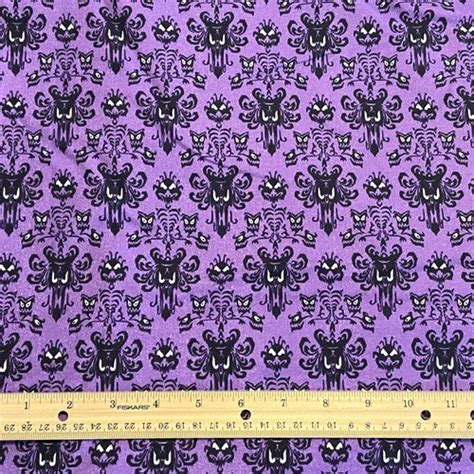 Haunted Mansion Wallpaper Fabric - Etsy