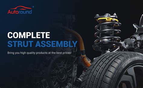 Autoround Front Complete Strut And Coil Spring Assembly