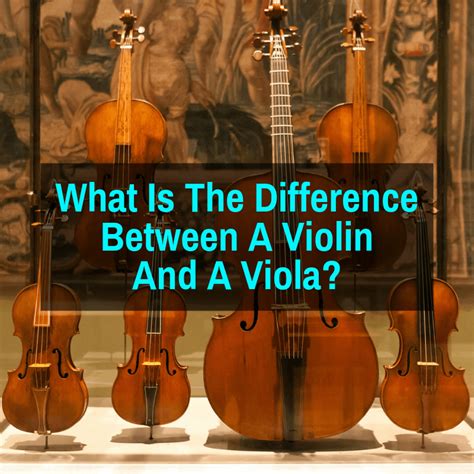 What Is The Difference Between A Violin And A Viola