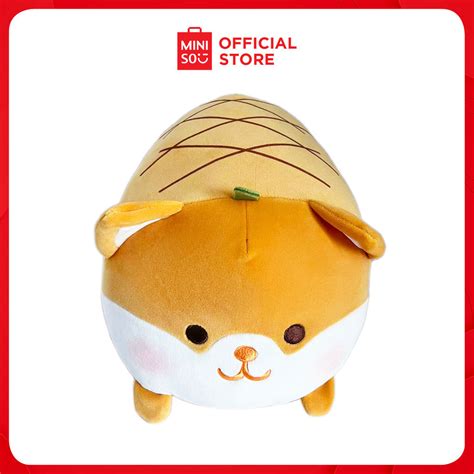 Miniso Vitality Canteen 12in Layer Plush Toy Pineapple Shopee