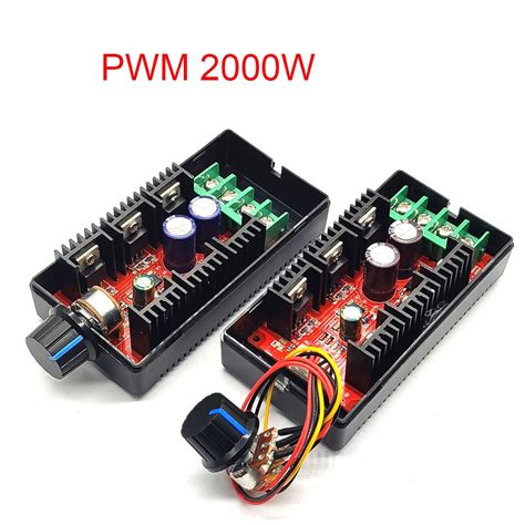 Dc 10 50V 40A 200Hz 2000W Max 12V 24V 48V Motor Speed Control Pwm Hho