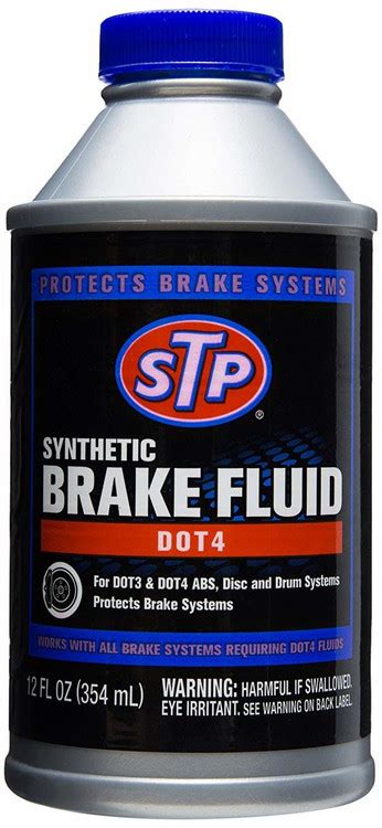 MegaWatts. STP 18670 Synthetic Brake Fluid Dot4 12 Fl Oz.