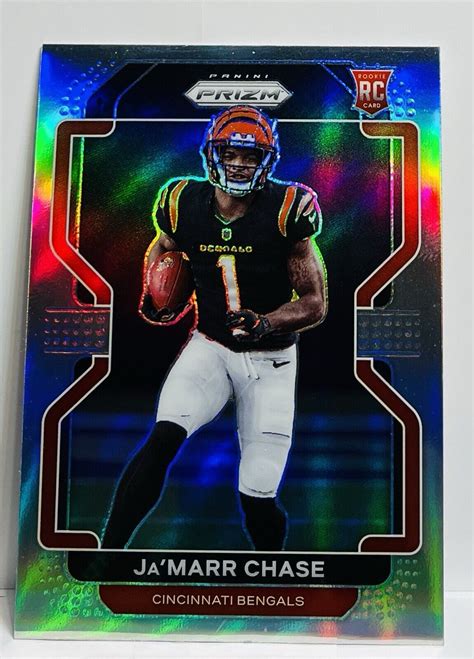 Ja Marr Jamarr Chase Rookie Rc Prizm Silver Cincinnati