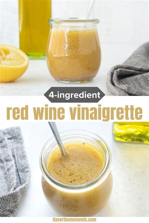 Homemade Red Wine Vinaigrette Recipe An Easy Salad Dressing Artofit