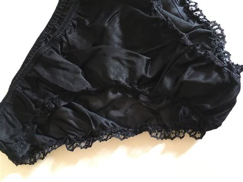 RARE TRUE VTG BIKINI PANTIES NYLON SIZE EUR Gem