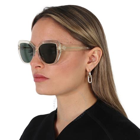 Tory Burch Dark Green Cat Eye Ladies Sunglasses Ty7194f 19523h 57 725125449632 Sunglasses