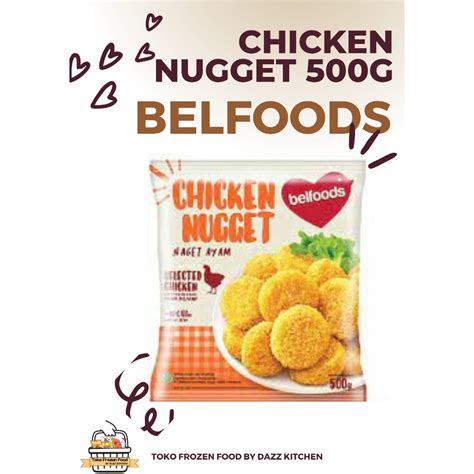 Jual Belfoods Chicken Nugget G Shopee Indonesia