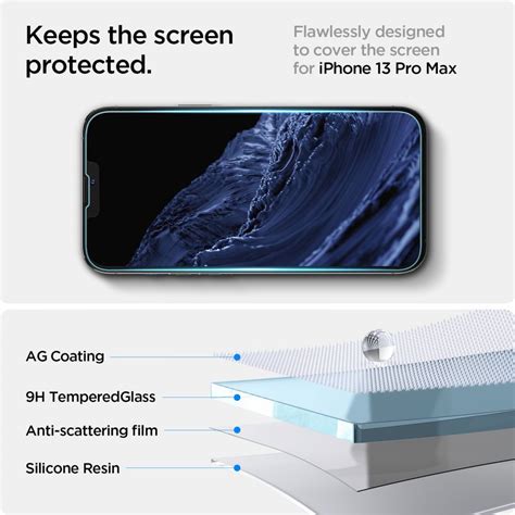 ZAŠČITNO STEKLO SPIGEN GLAS TR EZ FIT IPHONE 13 PRO MAX 14 PLUS