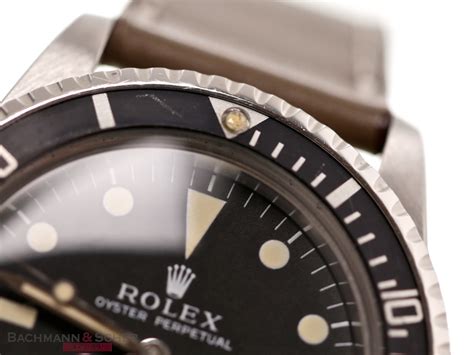 Rolex Vintage Submariner Pointed Crown Gards Ref Stainless Steel