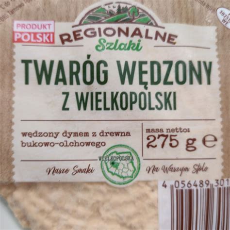 Twaróg Wędzony z Wielkopolski Regionalne Szlaki kalorie kJ a