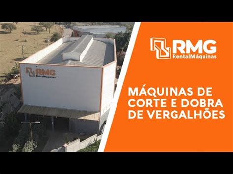 RMG Rentalmáquinas Máquinas de Dobrar e Cortar Vergalhoes YouTube