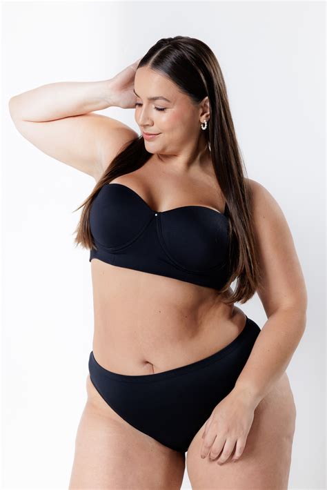 Sutiã Bojo Tomara que Caia Reforçado Plus Size Preto Hipy