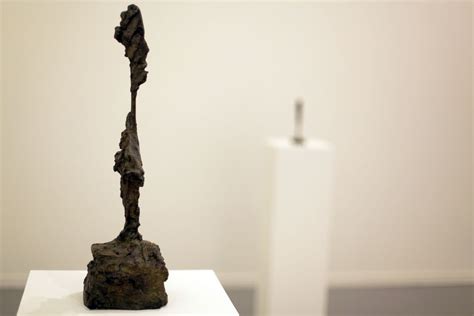 Exposition Duo Show Rui CHAFES Et Alberto GIACOMETTI Gris Vide Cris