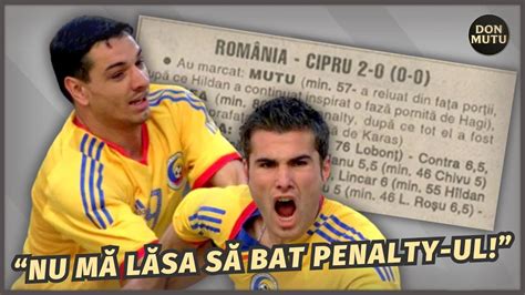 Adrian Mutu SCANDAL Cu Ionel Ganea La PRIMUL GOL LA ECHIPA NATIONALA