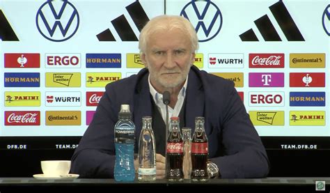 Rudi Völler als neuer Manager der Fußball Nationalmannschaft vorgestellt