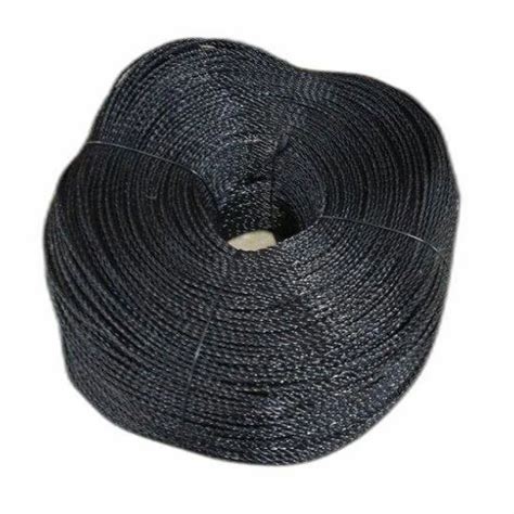 Black Polypropylene Nylon Rope For Agriculture Size Diameter 1 Mm At