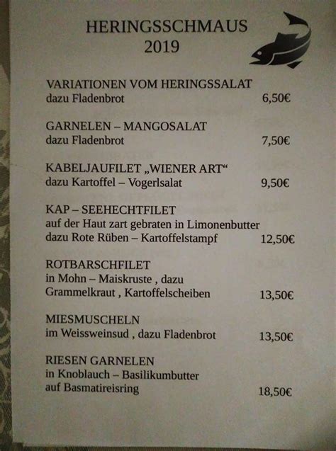 Speisekarte von Dorfwirtshaus restaurant Draßmarkt