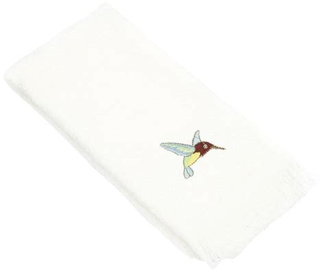 Avanti Linens Colibri Fingertip Towel White