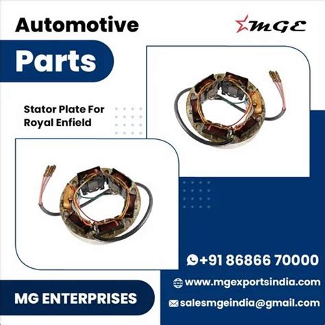 Stator Plate Coil Assembly For Royal Enfield Motorcycle Reference