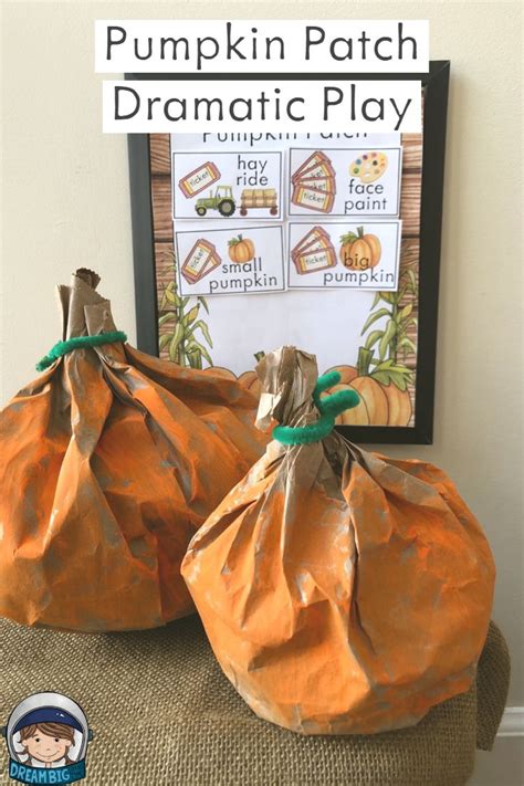 Pumpkin Patch Dramatic Play Center Theme For Preschool And Kindergarten