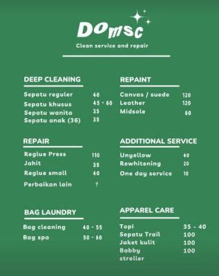 Daftar Harga Laundry Sepatu Dan Jenis Perawatannya