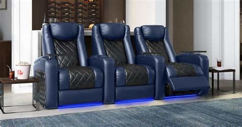 Movie Theater Seats Blue