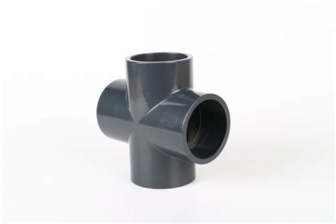 DIN Standard Pn10 Pn16 PVC Plastic Fitting UPVC CPVC Equal Cross