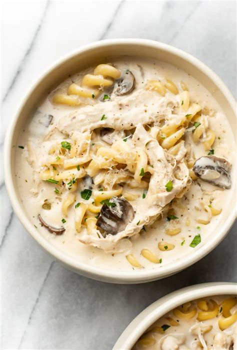 Chicken Tetrazzini Soup • Salt And Lavender