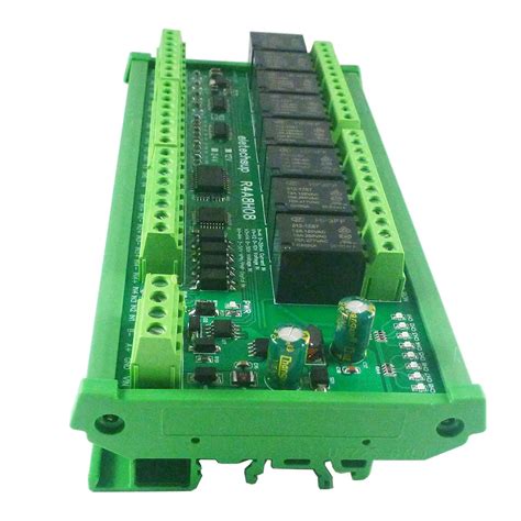 4 20MA 0 10V Current Voltage Collector R4A8H08 8DO 4DI 8AI RS485 Modbus