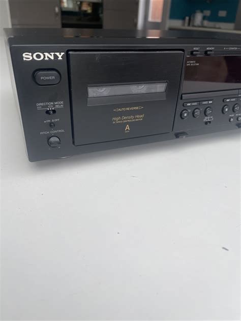 Sony Tc We475 Stereo Double Cassette Deck Hi Fi Separate Tape Player Recorder Ebay