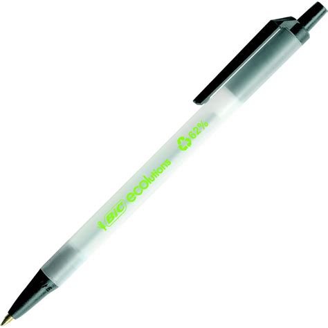 Stylo bille rétractable Ecolutions Clic Stic noir pas cher Welcome Office