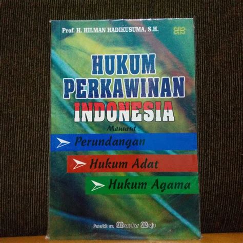 Jual HUKUM PERKAWINAN INDONESIA MENURUT PERUNDANGAN HUKUM ADAT HUKUM