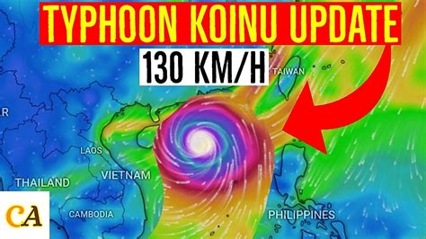 Typhoon Koinu Live Update Koinu Hong Kong Heads Towards Hainan 9