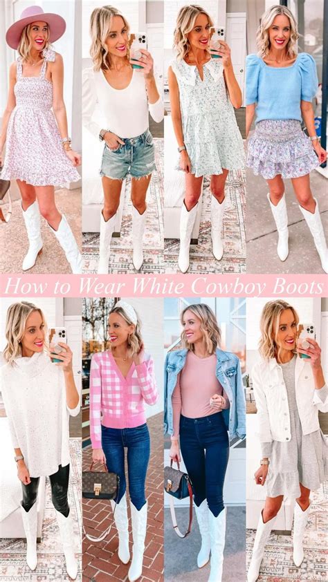 How To Wear White Cowboy Boots White Cowboy Boots Cowgirl Boots