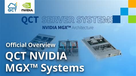 Qct Nvidia Mgx™ Systems—official Overview Youtube