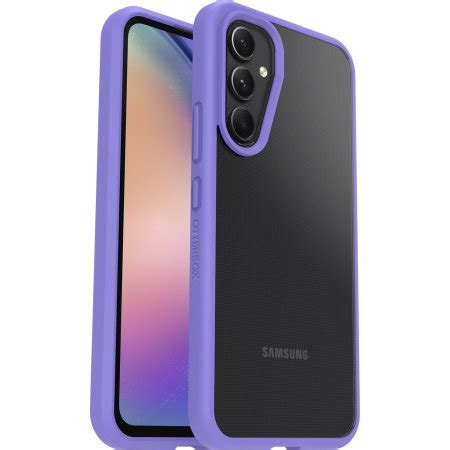 OtterBox React Purplexing Clear And Purple Case For Samsung Galaxy A54 5G